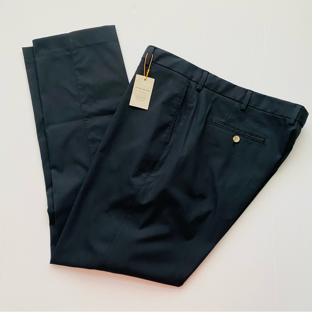 Peter Millar Raleigh Performance Pant 40x32 Black
